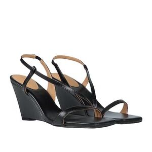🌼 & other stories black leather sandals